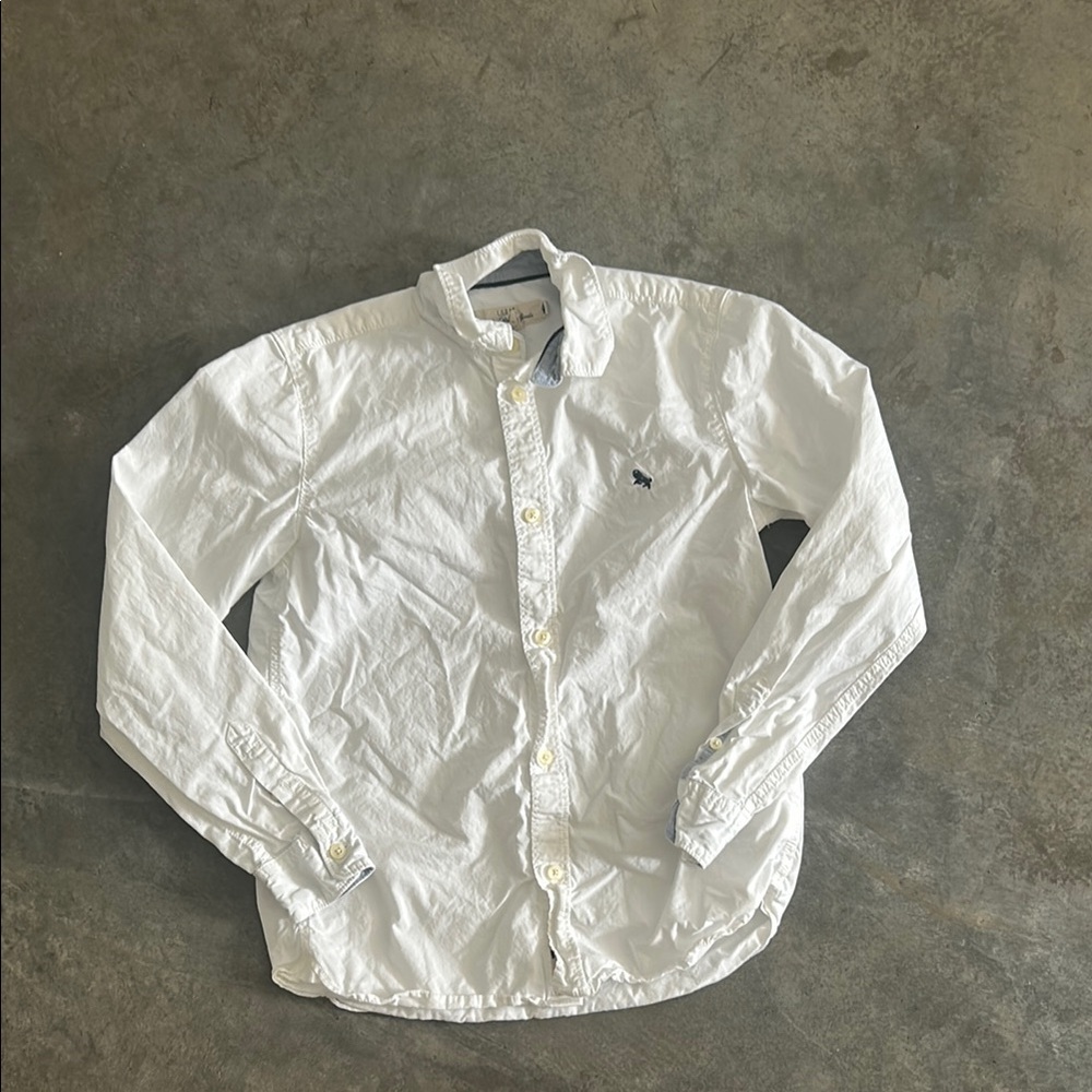White boys dress shirt